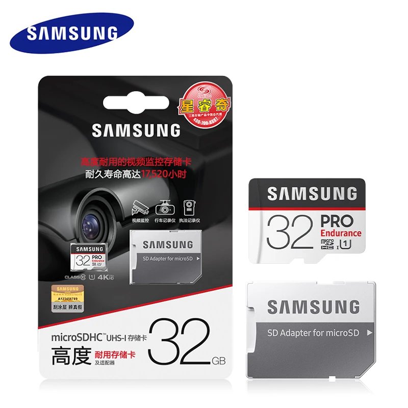 Карта памяти Samsung карта PRO SDHC/SDXC 32 ГБ 64 128 TF карты с адаптером до 100 МБ/с./с|Карты