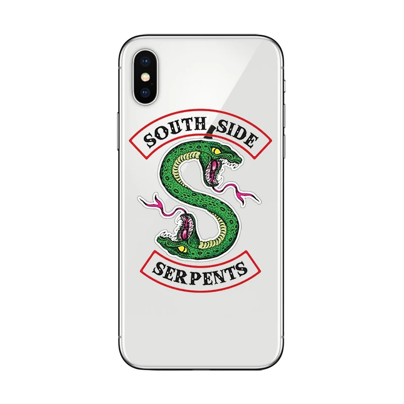Ciciber ривердейл окрашенные для iphone X XS MAX XR 8 7 6 6s Plus 5 5S SE Чехлы для телефона для iphone 11 Pro Max мягкий чехол из ТПУ Fundas