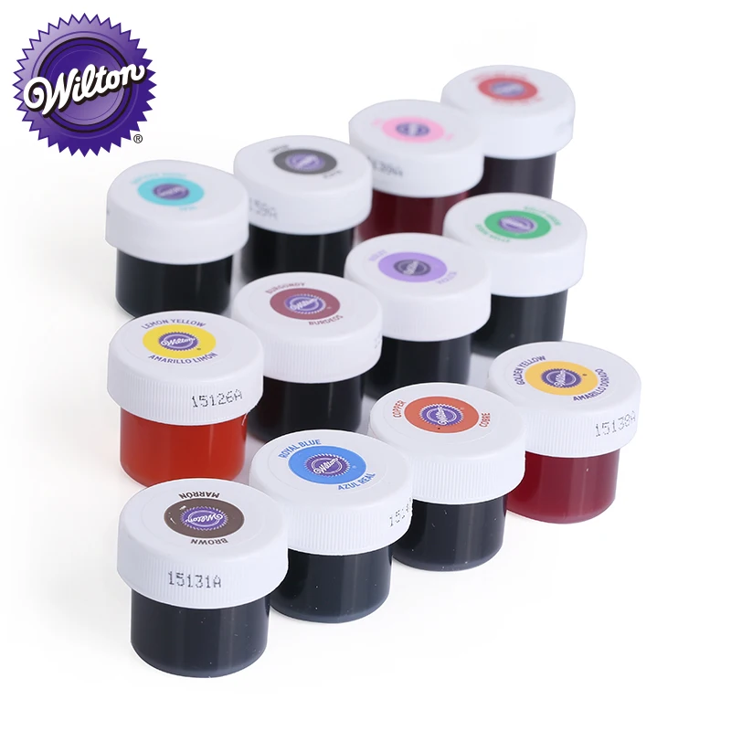 Бесплатная доставка Америка Уилтон двойной сахар торт пигмент цвет пасты для