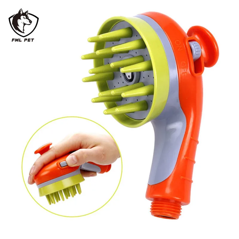 FML домашнее животное собачий душ опрыскиватель для ухода за собаками щетка