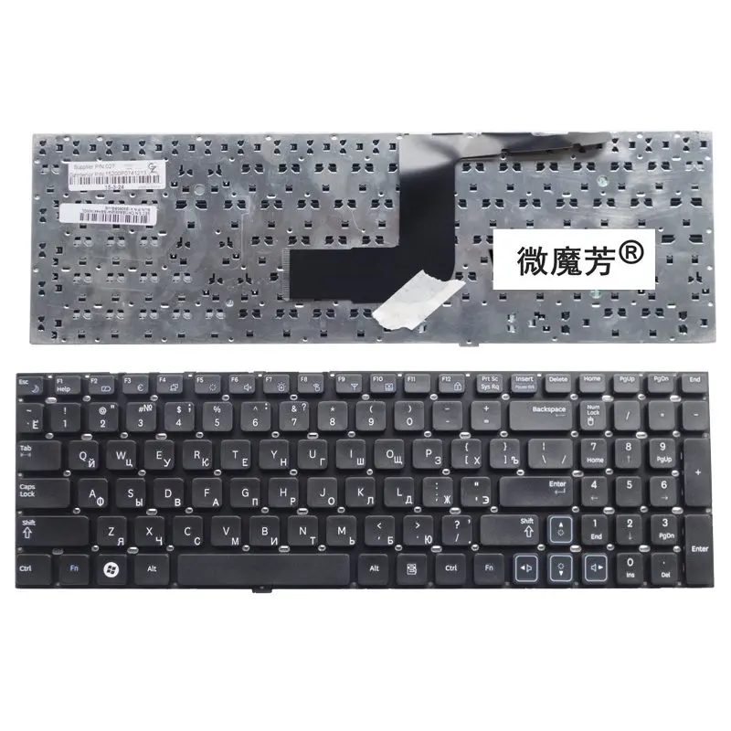 Клавиатура для ноутбука samsung RV515 RV511 E3511 RV509 RV520 S3511 RC530 rv518 русская Черная|laptop