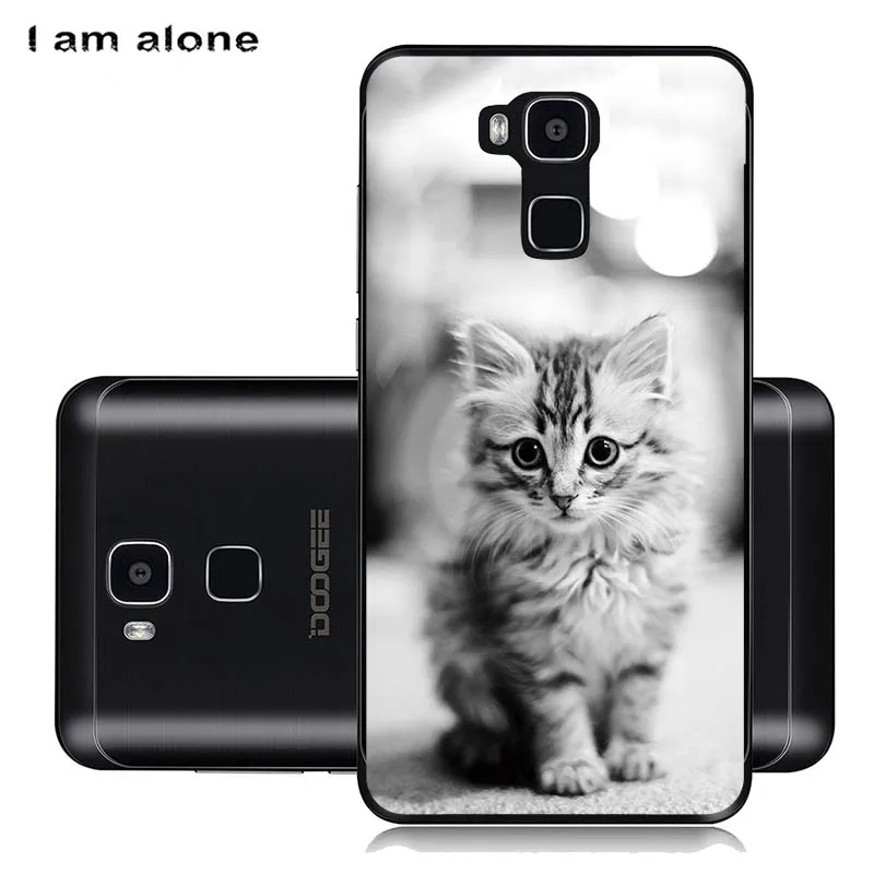 Чехлы для телефонов I am alone Для Doogee Y6 5,5 дюймов, мягкие сумки из ТПУ для мобильных телефонов с рисунком, модные чехлы для Doogee Y6 - Цвет: Soft TPU HH68