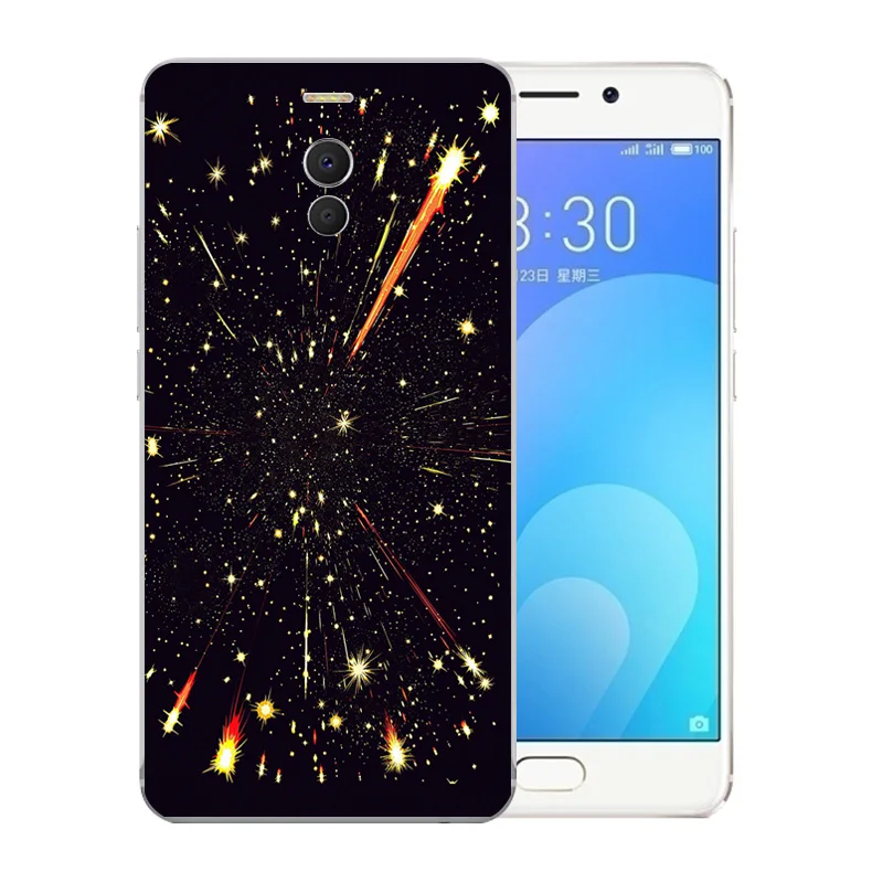 Чехлы для телефонов Meilan M6 Note Tiger Pattern Силиконовый Тонкий чехол Meizu Note/Blue Charm 6