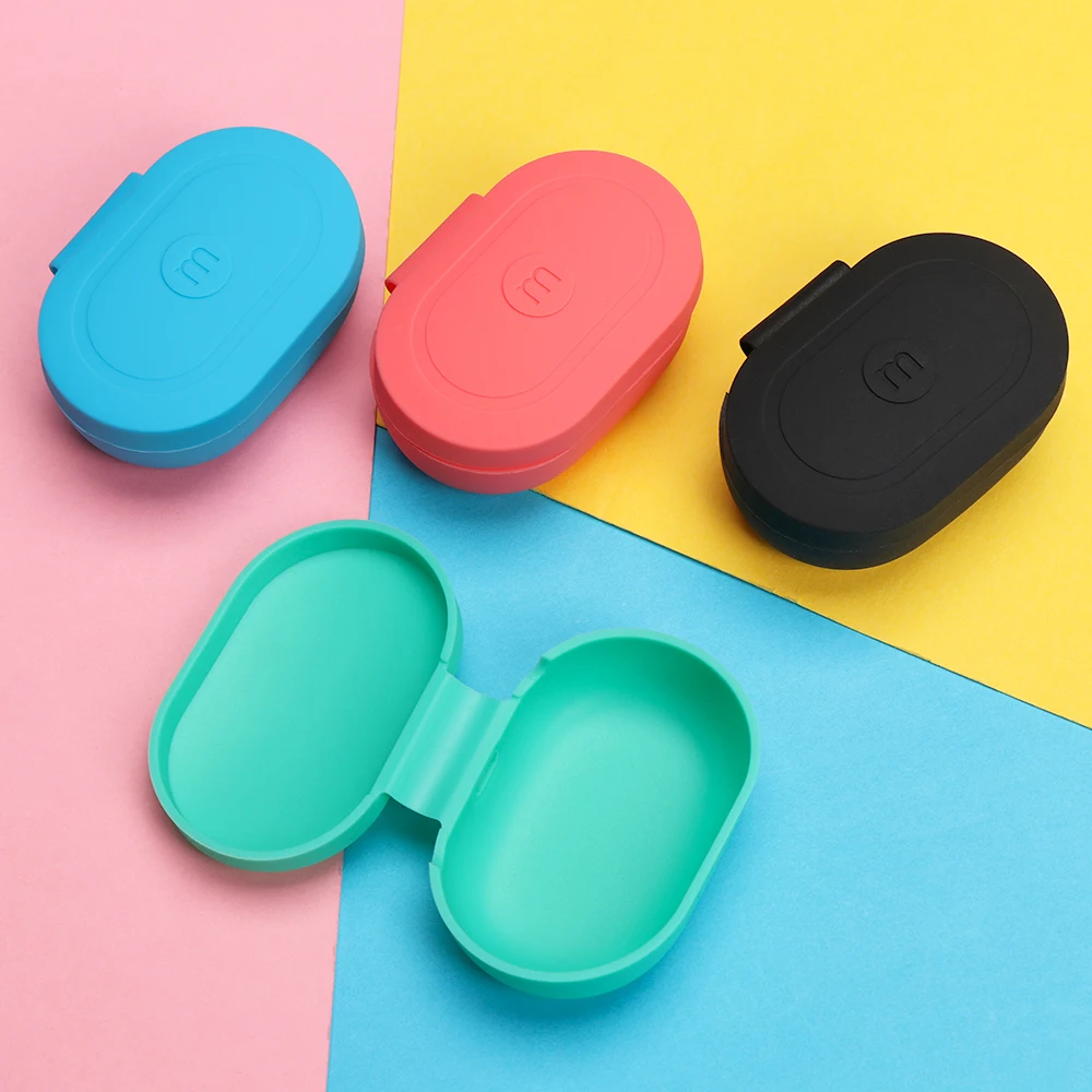 Защитный чехол силиконовый чехол для Xiaomi mi AirDots Youth для Red mi AirDots беспроводные Bluetooth наушники мягкий чехол