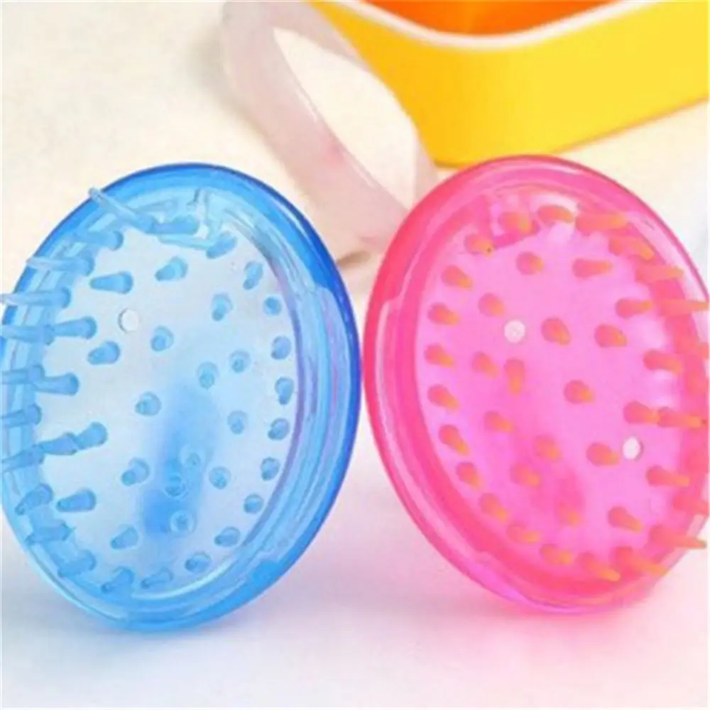1 шт. спа массаж для похудения Кисть Силиконовая головка шампунь тела щетка