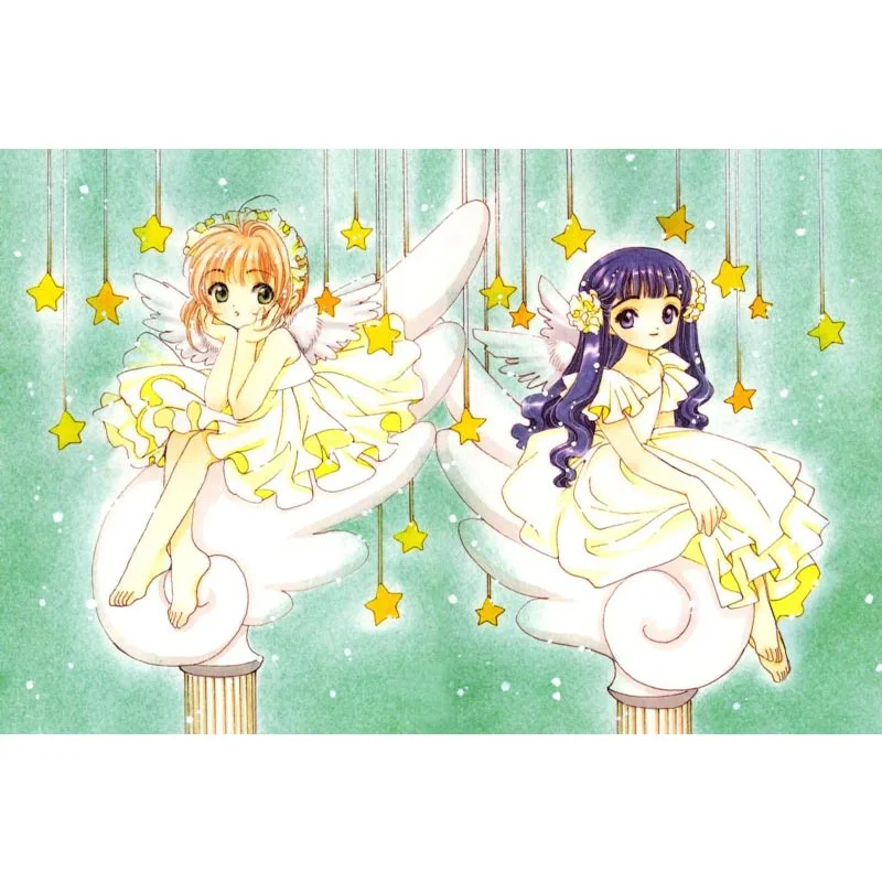 Cardcaptor Sakura Canvas Fabric тканевый плакат Custom Art print Professional Home Wall Decoration|poster custom|canvas printsart