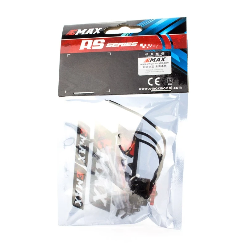 4 шт. EMAX 1306 1306B RS1306 версия 2 RS1306B 2700KV 4000KV бесщеточный двигатель 3-4S для радиоуправляемого дрона квадрокоптера мультиротора FPV Racing