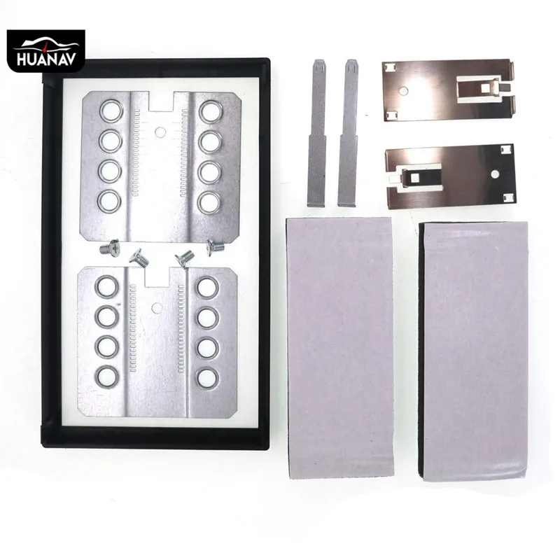 

Car Radio stereo Fitting installation adapter fascia For 100mm ISO 2 DIN Installation Cage frame multimedia player Auto fascia