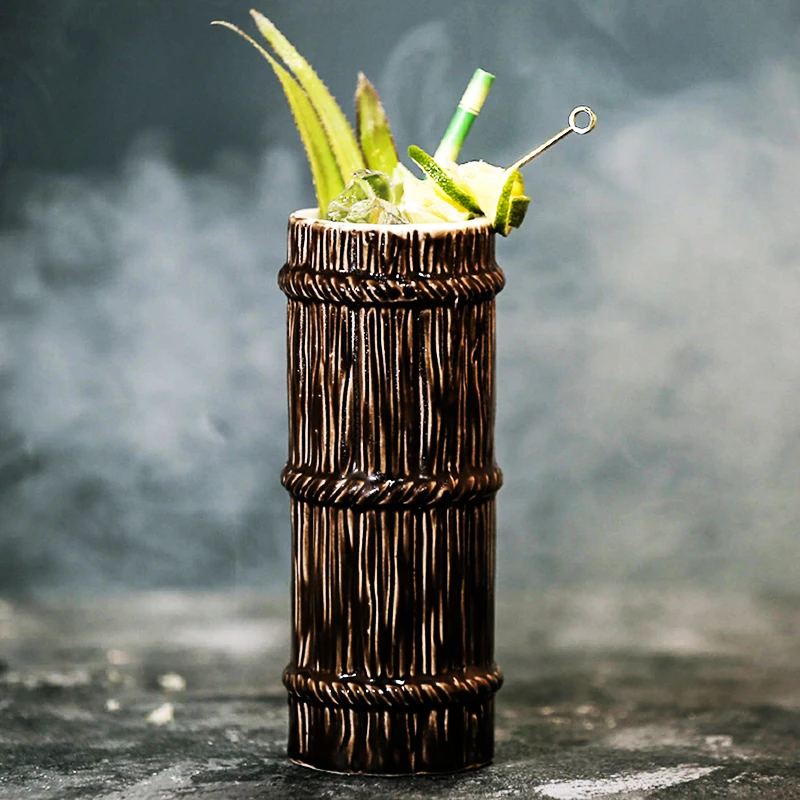 Бесплатная доставка Гавайские кружки Tiki Коктейльная чашка кружка для пива