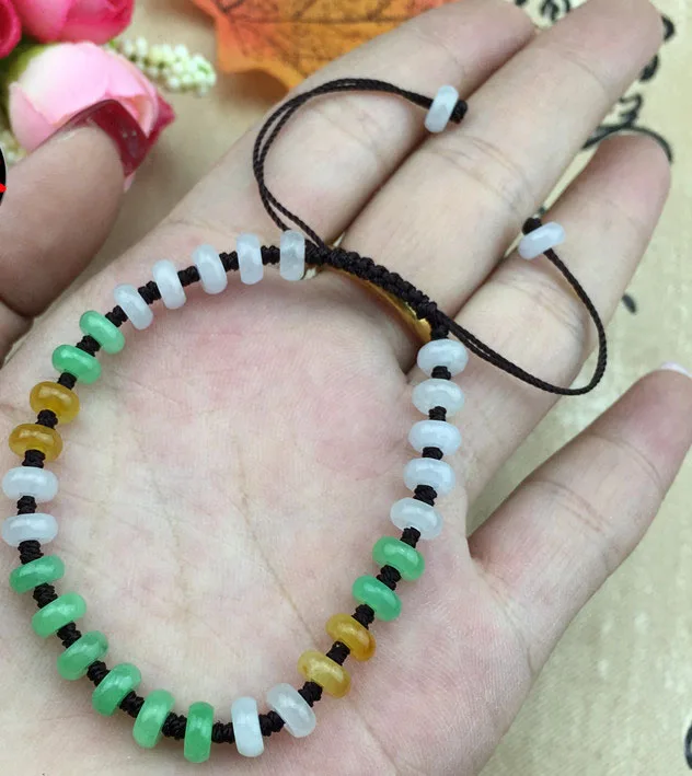 Натуральный бирманский A-материал ледяные бусины из японского льда abacus