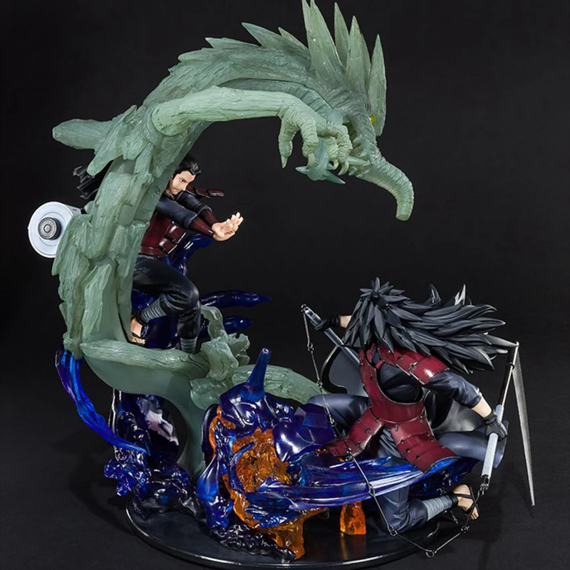 Аниме Наруто ПВХ фигурка нулевой Учиха Итачи огонь Саске Susanoo Какаши Минато Kurama