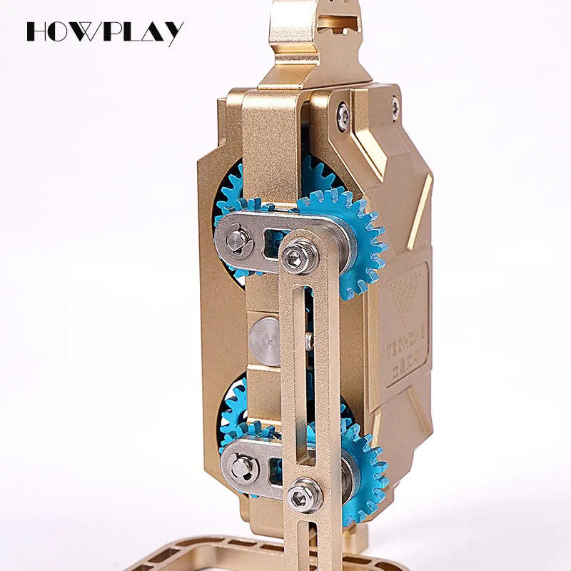 HowPlay Walking robot Металлическая Модель для сборки смартфона дистанционное управление