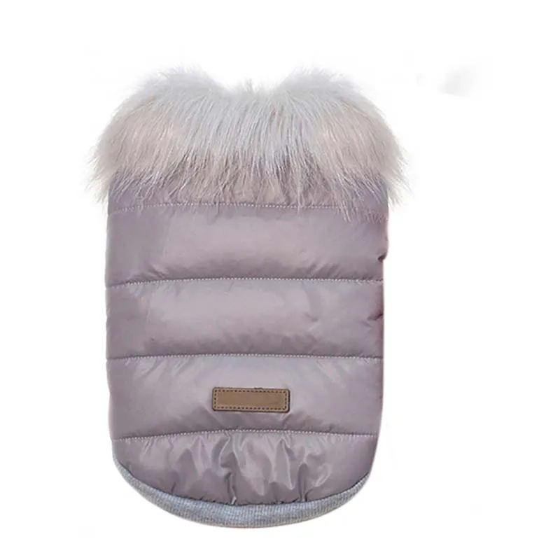 Warm Dog Clothes For Small Dog Windproof Winter Pet Dog Down Padded Clothes Puppy Outfit Yorkie Chihuahua Clothing Jacket&Coat