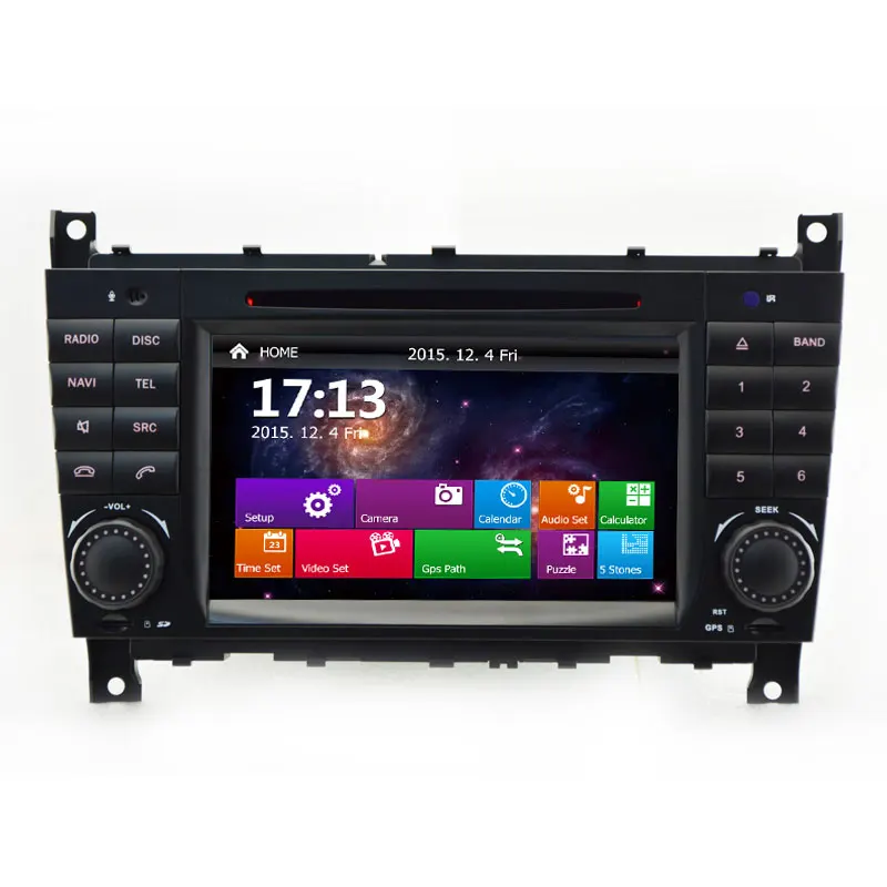 Автомобильный стерео dvd-плеер для Mercedes/Benz C Class W203 2004-2007 c200 C230 C240 C320 C350 CLK W209 2005 с GPS