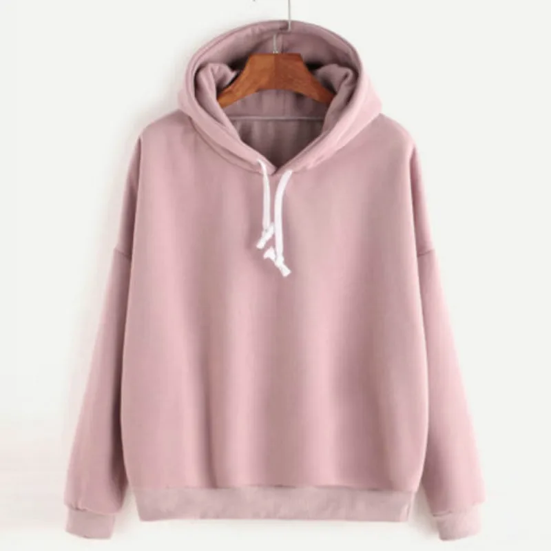 

Autumn Women Hoodie Casual Long Sleeve Hooded Pullover Sweatshirts Hooded Female Jumper Women Tracksuits Plus Size S-2XL