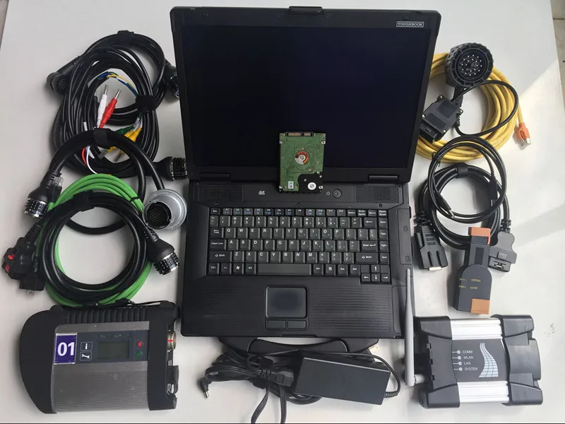 Mb Star c5 Wifi Icom NEXT для Bmw 2 в 1 диагностический программатор сканер Sprinter программное