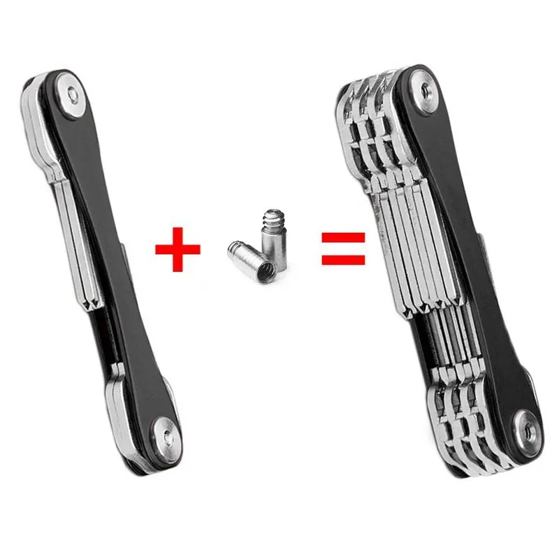2019 DIY EDC инструменты Карманный ключ Организация смарт брелок для ключей кошельки