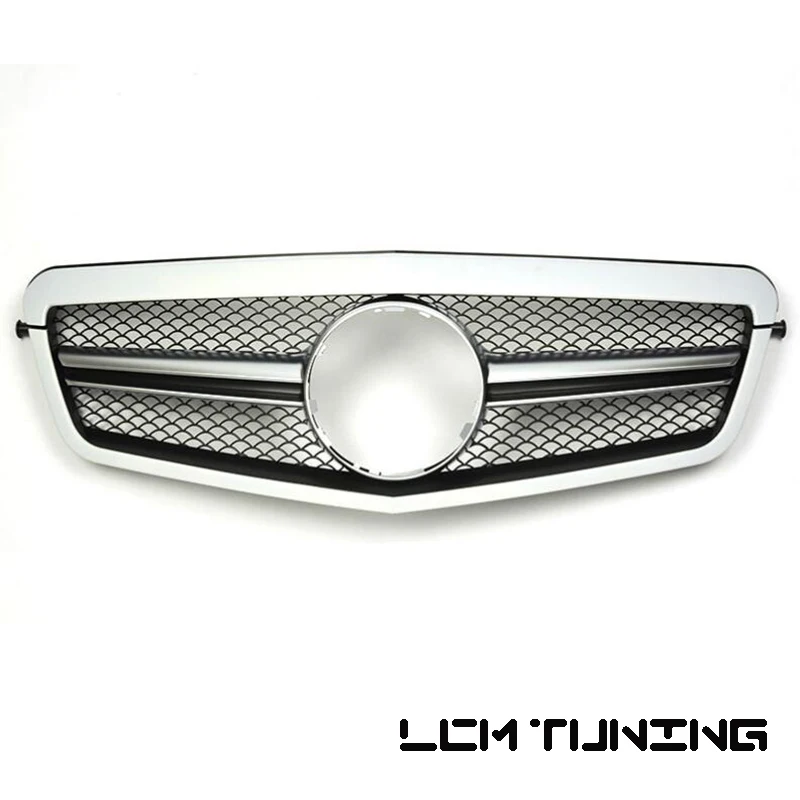 Передний бампер из АБС пластика гоночная решетка для Mercedes For Benz E class W212 E200 E300L 09 10 11