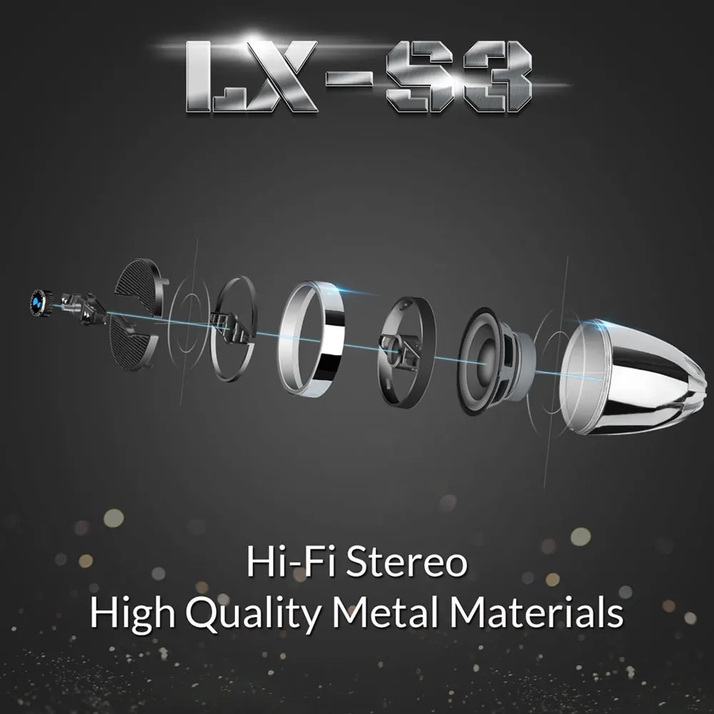 Brand Lexin 3 inch Motorcycle bluetooth speaker Audio Sound System Stereo Build in FM radio |