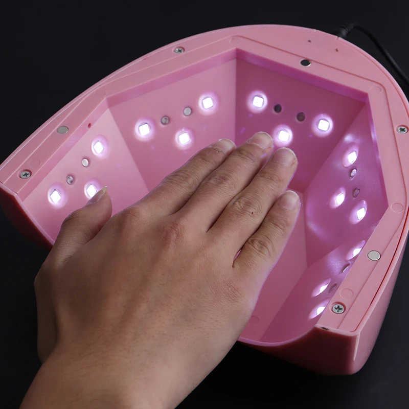 Светодиодная УФ лампа для сушки ногтей 36 Вт с автоматическим датчиком| |