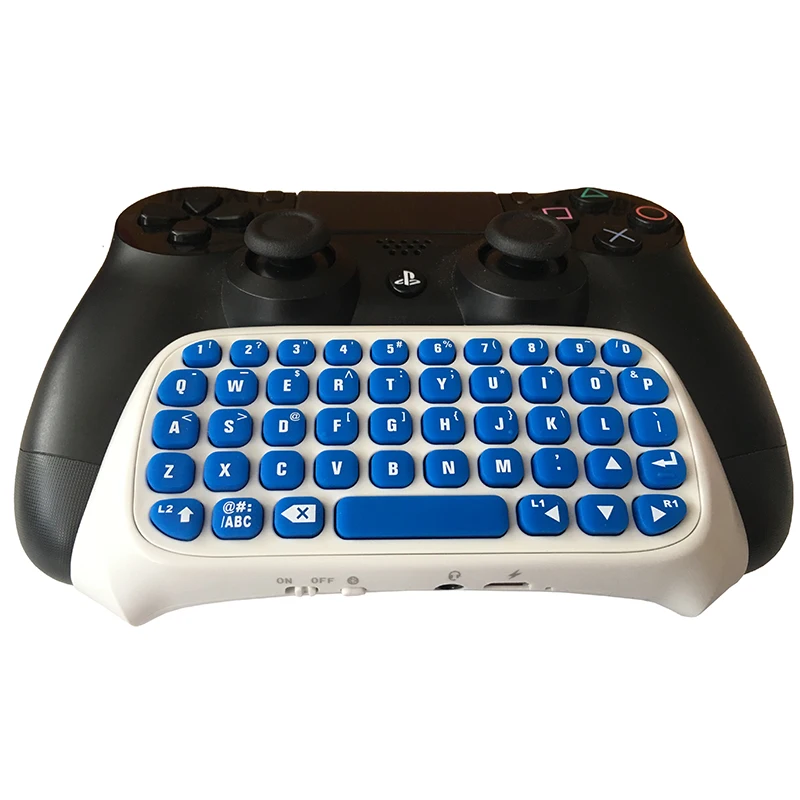 Джойстик PS4 аксессуары для беспроводная Chatpad Play Station 4 сообщения клавиатура SONY
