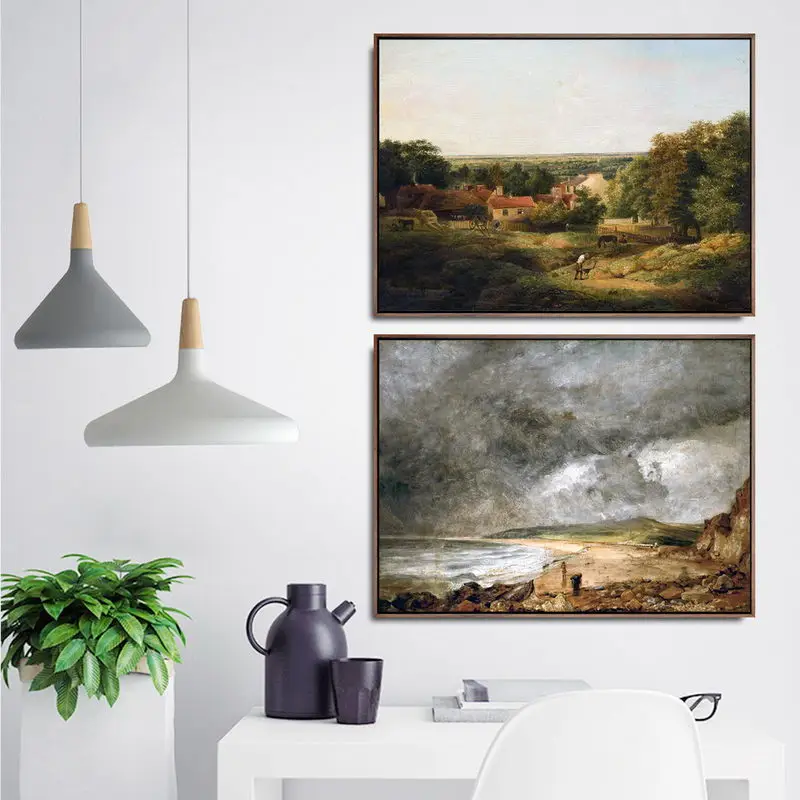 Настенные картины для украшения дома гостиной в английском стиле Джон констебль