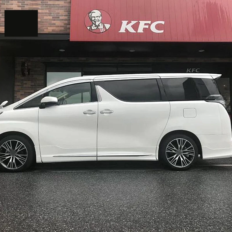 Для Toyota Alphard 2015-2018 хромированное автомобильное Окно Солнцезащитный козырек