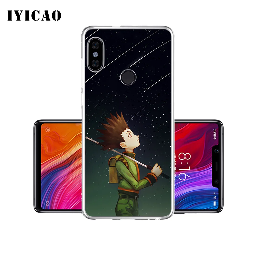 IYICAO hunter x кошка мультфильм мягкий силиконовый чехол для телефона Xiaomi mi 9 8 SE 6 A1 A2 Lite
