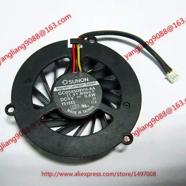 SUNON GC054509VH 8A 11.V1.B969.F DC 5V 0 6 W Круглый Вентилятор для сервера|round fan|server fandc 5v fan |