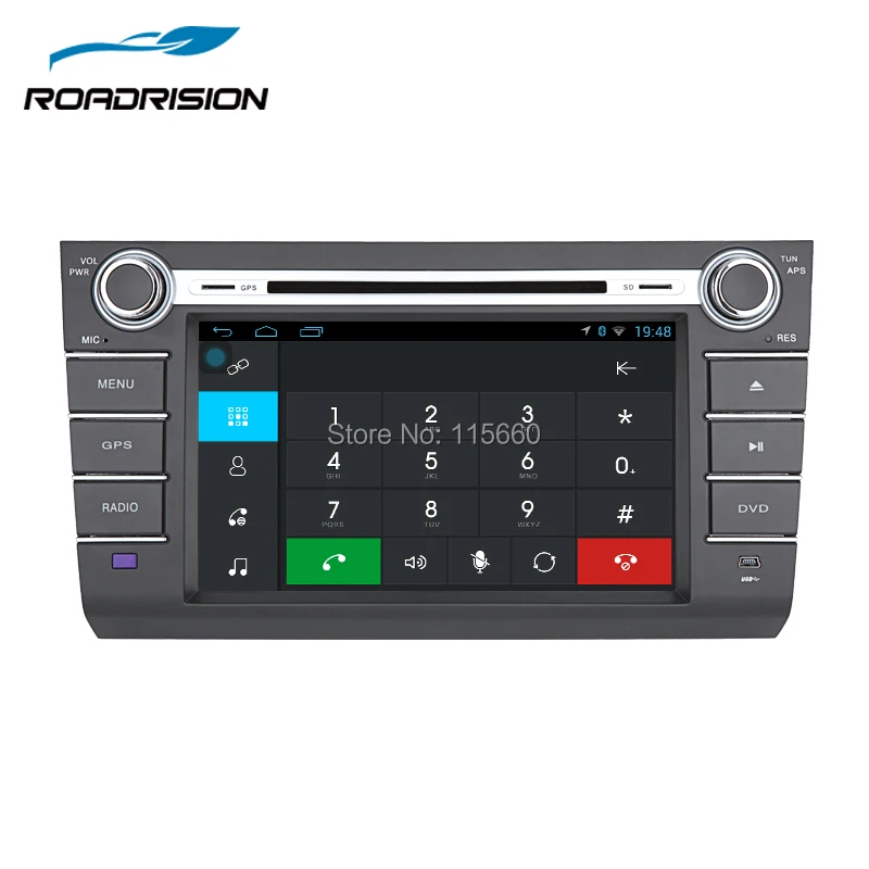 RoadRision автомобильный dvd плеер Android 6 0 для Suzuki Swift 2004 2010 GPS навигация Радио BT USB стерео
