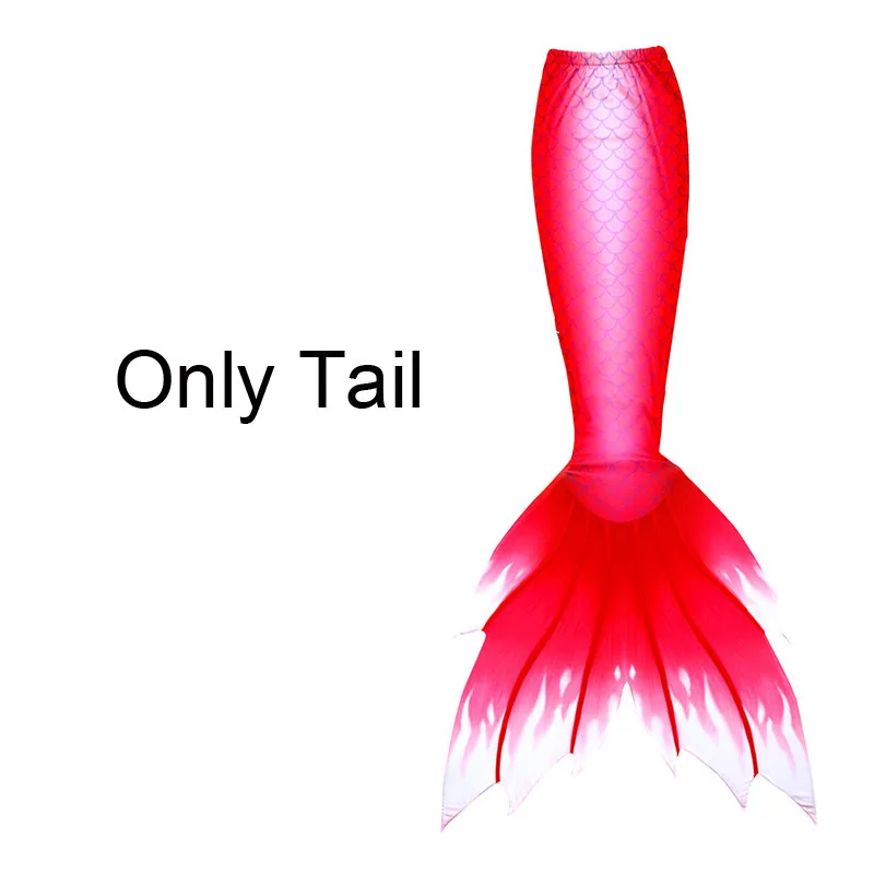 Only Tail Новинка! Для женщин и мужчин Ариэль большой хвост русалки реквизит для фотосессии каникулы купальные костюмы купальники большой хвост русалки для взрослых костюм - Цвет: Only Tail