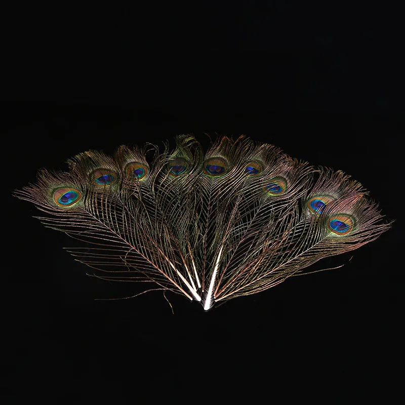 10PCS Natural Peacock Feathers 10-12 Inch Plumes Vase Decoration Feather High Quality Beautiful | Дом и сад