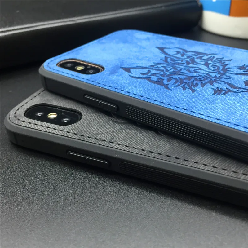Роскошный тканевый чехол для телефона s, для iphone 7 Plus, 8, 6, 6S Plus, Marvel, Мстители, чехол, супергерой, голова волка, чехол для iphone X, XS, Max, XR
