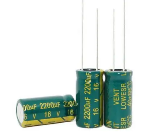 200PCS 16V 2200UF Aluminum Electrolytic Capacitors Size:10*20 best quality New origina | Электронные компоненты и