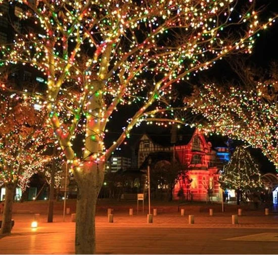 10 м 100 светодиодный s солнечный струнный Свет Праздничный свет лампочка