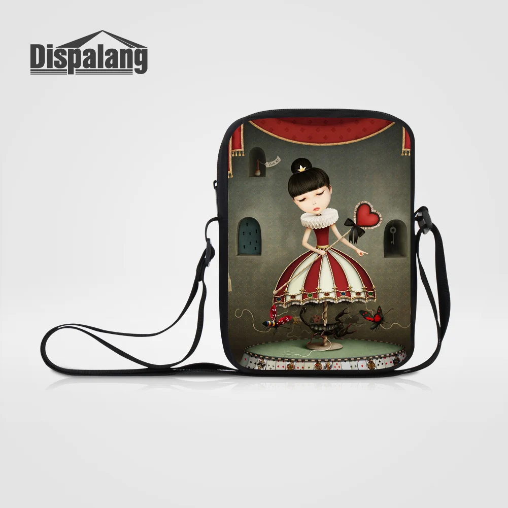 Dispalang женские маленькие сумки через плечо под заказ принцесса Женская мини сумка