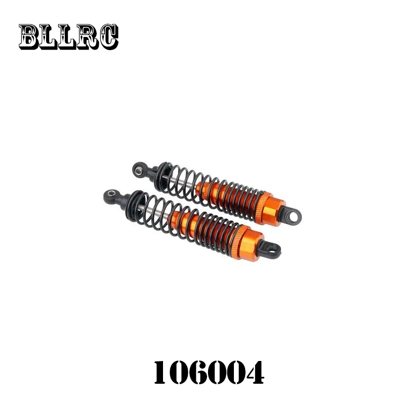 2 шт. HSP 06002 106004 166004 фиолетовый амортизатор 97 мм для 1/10 радиоуправляемая модель автомобиля внедорожный автомобиль багги Грузовик 94106 94107 94166 94155 - Цвет: Оранжевый