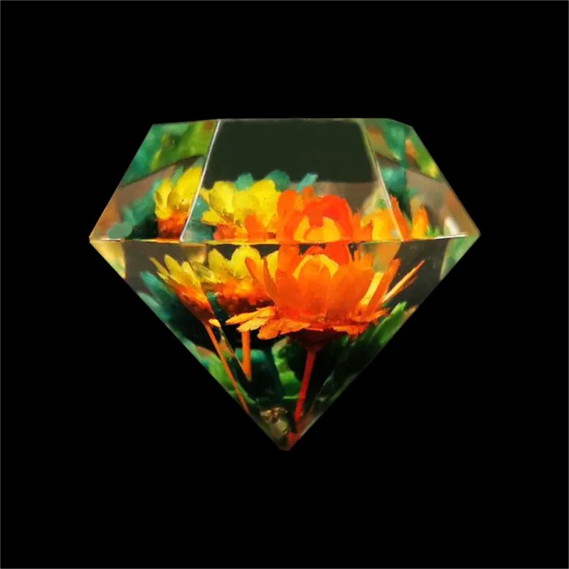 1 шт./лот Алмазная Маленькая подвеска силиконовая форма для смолы поделки сделай