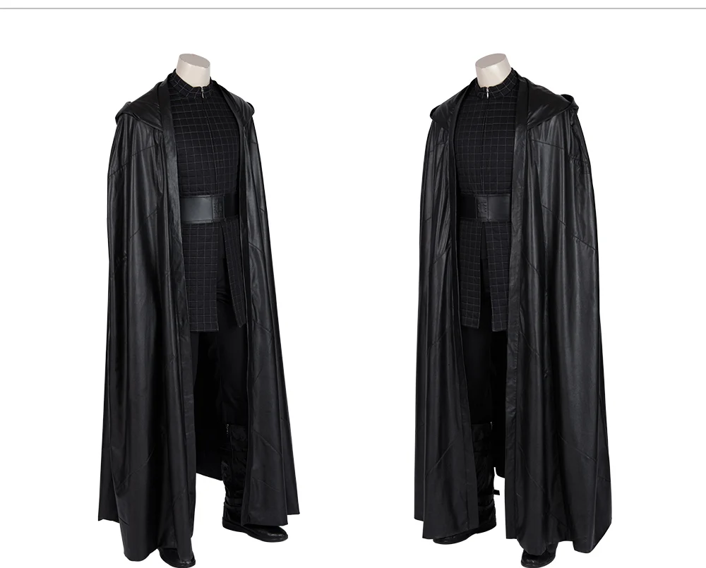 Kylo Ren костюм косплей Звездные войны 9 подъем Скайуокера костюм для взрослых мужчин фильм супергероя Хэллоуин сапоги бен соло жилет
