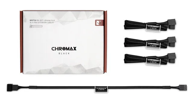 Кабель extesion для вентилятора Noctua 4x30 см 4P с охлаждающим вентилятором ПК
