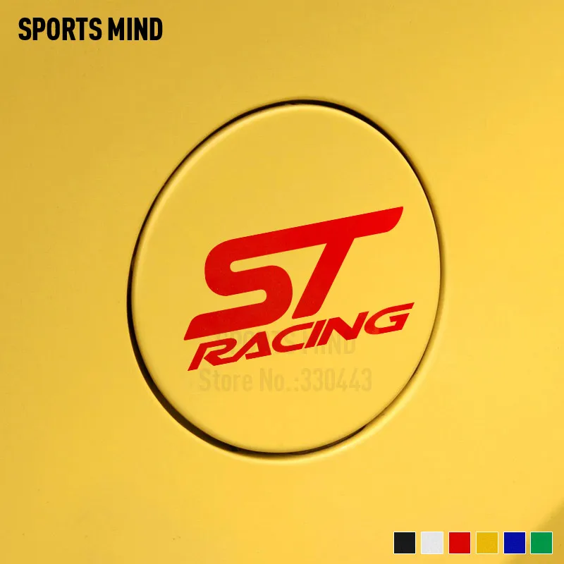 Наклейка на крышку топливного бака ST Racing Car наклейка автомобиль Стайлинг