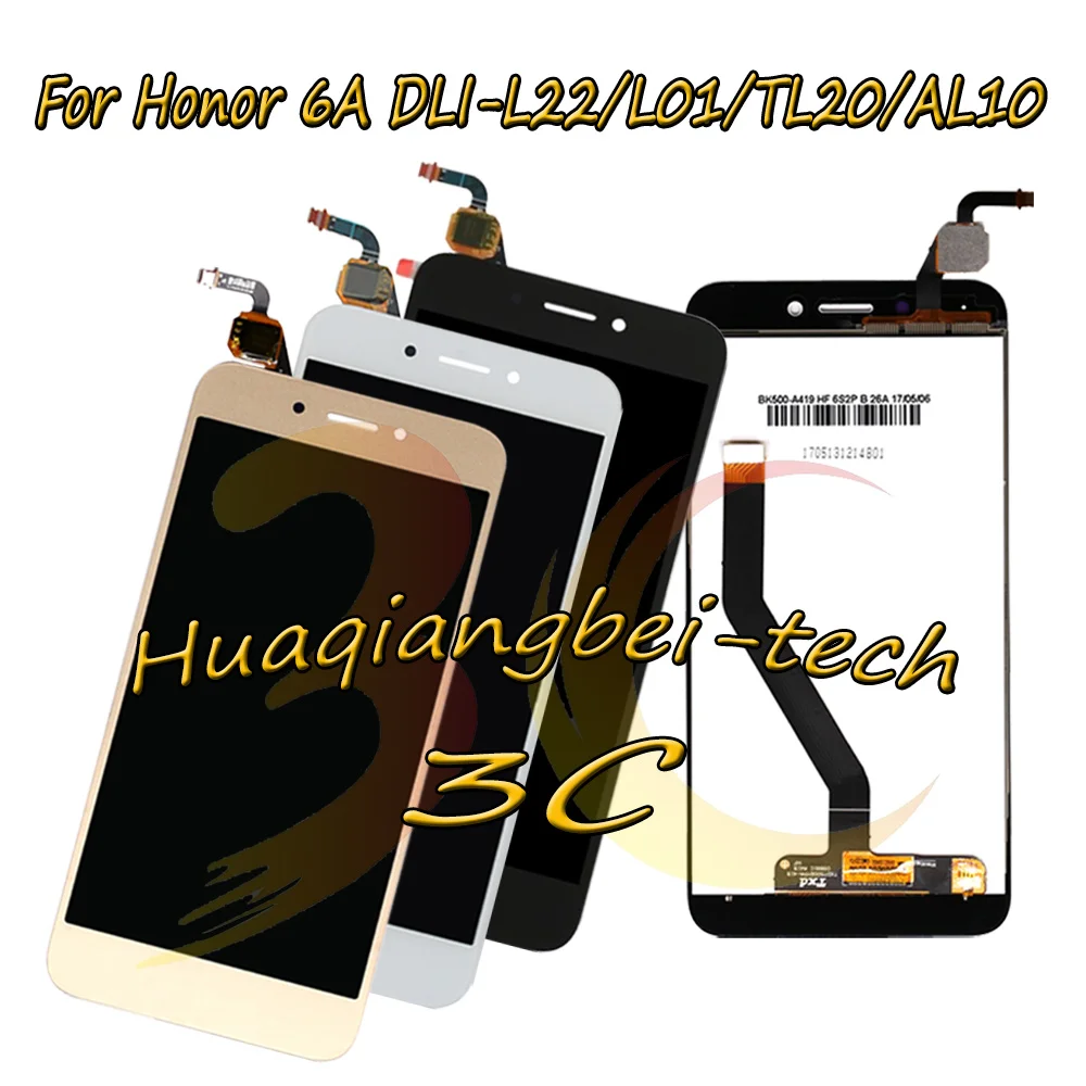 Новинка 5,0 дюйма для Huawei Honor 6A, женская версия, зеркальный ЖК-дисплей + цифровой преобразователь сенсорного экрана в сборе