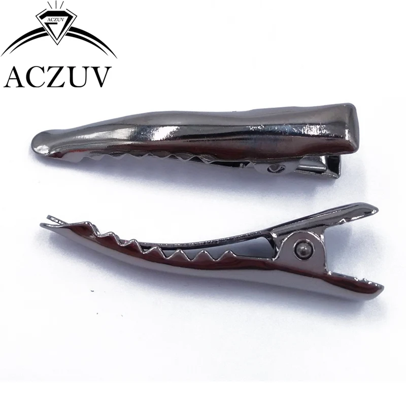 Серебряный/золотой/розовое золото/металл/бронза 35 мм металлические заколки для