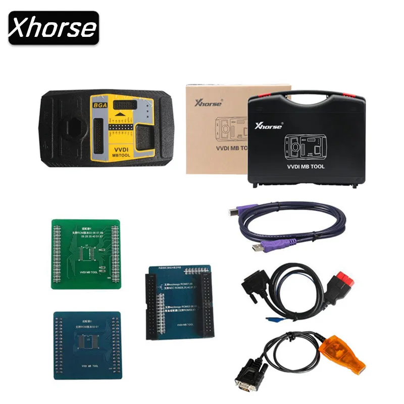 Xhorse V4.1.0 VVDI MB BGA инструмент для Benz Key Programmer включая калькулятор функция клиента