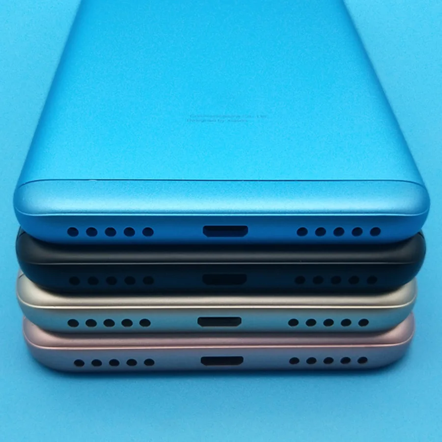 Задняя крышка аккумулятора для Xiaomi Mi A2 Lite / Redmi 6 Pro металлический дверной