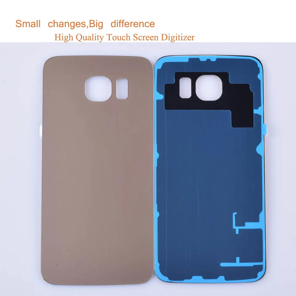 Крышка батарейного отсека для Samsung Galaxy S6 G920 G920F G9200 G920A|Корпусы и рамки мобильных