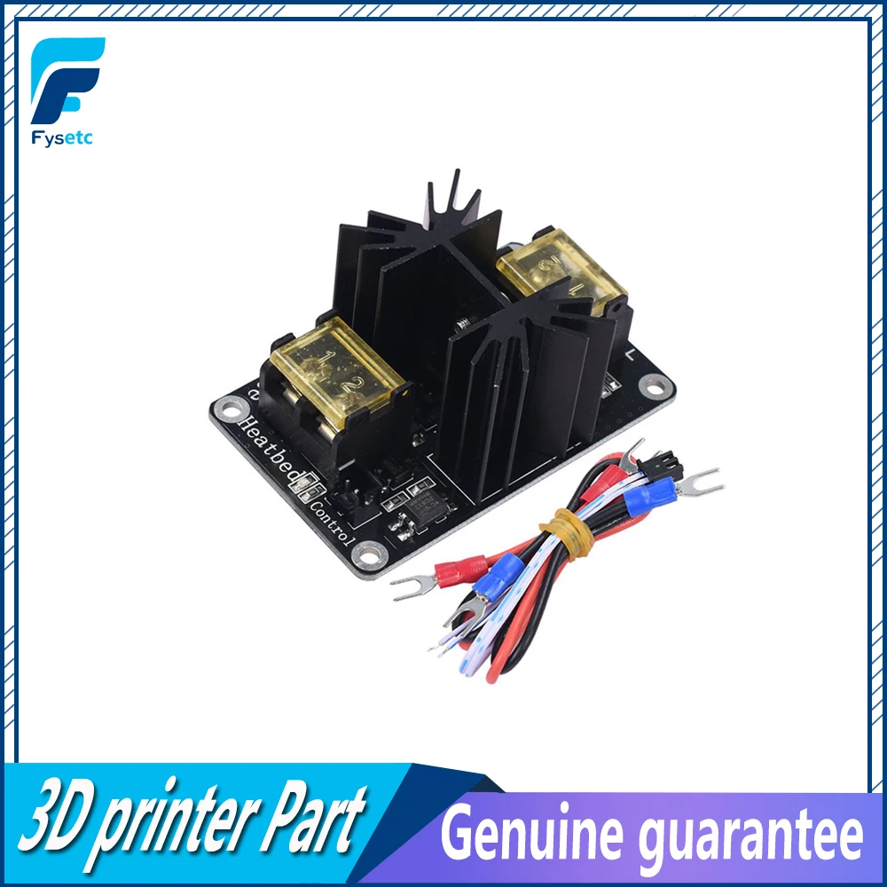 

Add-on Heated Bed Power Expansion Module Hot bed Module High Power Module MOS Tube with Cable For Anet A8 A6 A2 Ramps 1.4