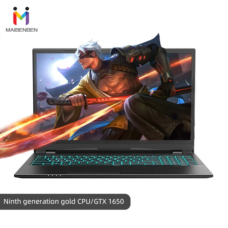 MaiBenBen HeiMai 7 ноутбук для игр Intel G5420+ GTX1650 4G graphics/8G-16G ram/256G-512G SSD+ 1 ТБ HHD/16," 60Hz 72% NTSC ADS