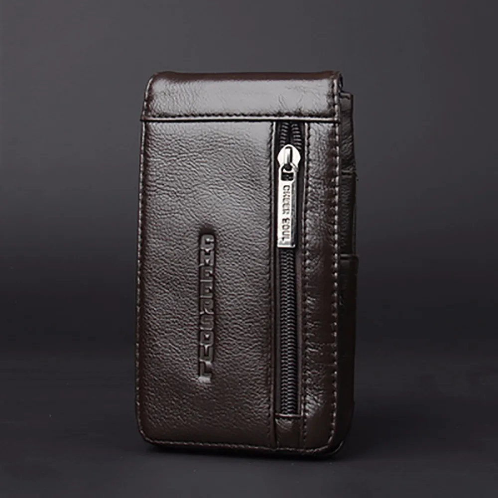 Мужская обувь из натуральной кожи ячейка/мобильный телефон брендированный флип