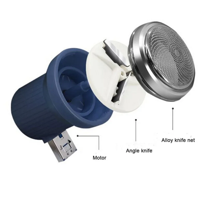 Портативная мини бритва USB для смартфонов Android портативное устройство бритья с